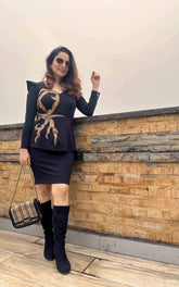 Octopus Embroidered Set